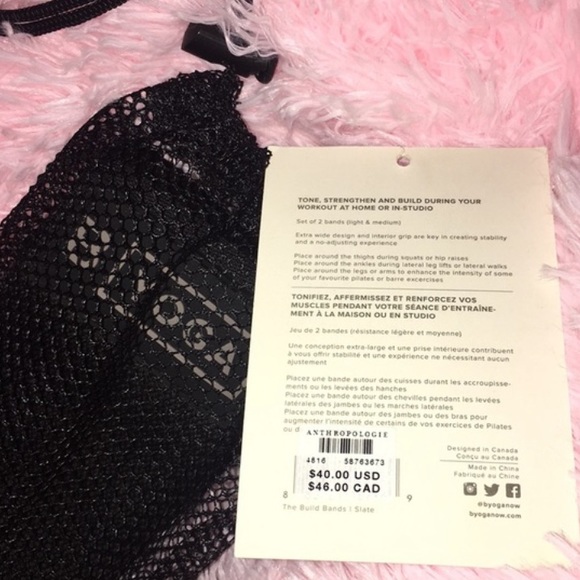 🆕 B Yoga 2-Piece Build Bands Set | Seen At Anthropologie & Saks 5th Avenue - Picture 9 of 9